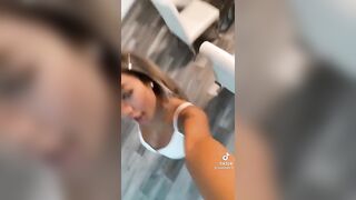 Sexy TikTok Girls: love these thots. they know exactly what their best and only traits are and they use them nicely! #4
