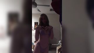 Sexy TikTok Girls: Love that skinny thot #3