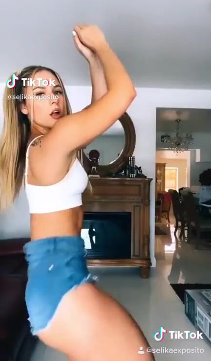 Denim hotpants