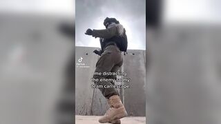 Sexy TikTok Girls: nothing but respect for this brave soldier ♥️♥️ #1