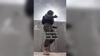 Sexy TikTok Girls: nothing but respect for this brave soldier ♥️♥️ #3