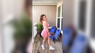 Sexy TikTok Girls: Blue chairs #1