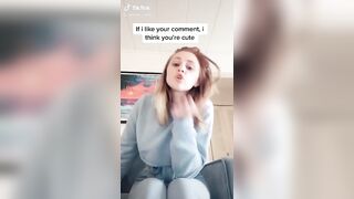 Sexy TikTok Girls: Not sure if thats Areola or just so much underboob #3