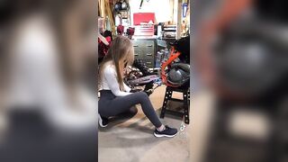 Sexy TikTok Girls: A little bit cold in there i guess #4