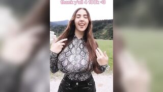 Sexy TikTok Girls: How big is too big? #3