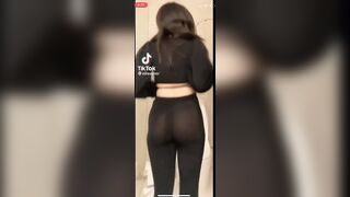 Sexy TikTok Girls: Ellie’s fat see through ass #4