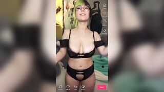 Sexy TikTok Girls: Did this for OF originally, thought it would do well on here ♥️♥️ #4