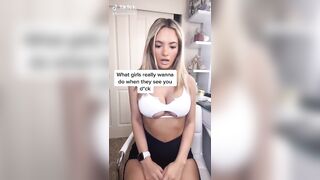 Sexy TikTok Girls: Blondie thot #2