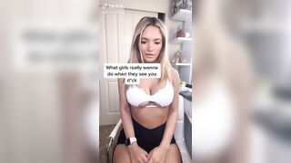 Sexy TikTok Girls: Blondie thot #3