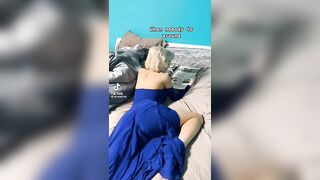 Sexy TikTok Girls: Blondie shaking ass #1