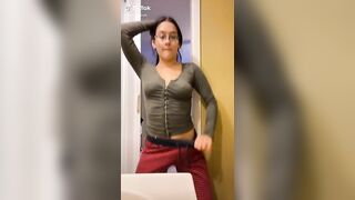 Sexy TikTok Girls: Teasing Pulling Her Pants Down #2