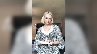 Sexy TikTok Girls: blonde with tanlines #4