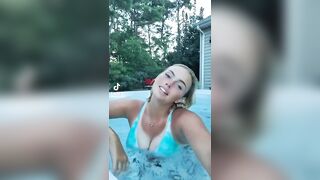 Sexy TikTok Girls: blonde with tanlines #3