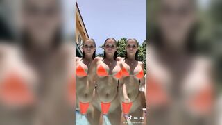 Sexy TikTok Girls: Three is better then one #4