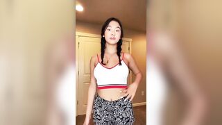 Sexy TikTok Girls: @viptoriaaa boob with recoil #1