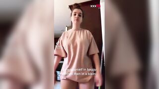Sexy TikTok Girls: You didn’t expect massive tits under dress, did U? #1