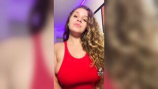 Sexy TikTok Girls: Shirt is too big #3