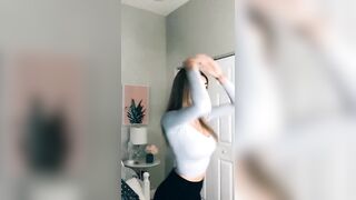 Sexy TikTok Girls: Shirt should be tighter #3