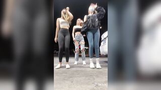 Sexy TikTok Girls: Three Friends #3