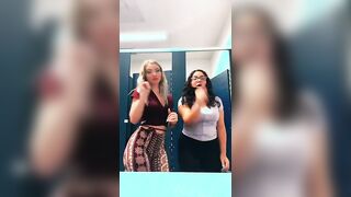 Sexy TikTok Girls: Blonde girl has a nice ass #2