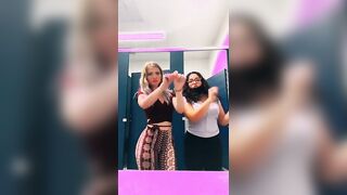 Sexy TikTok Girls: Blonde girl has a nice ass #3