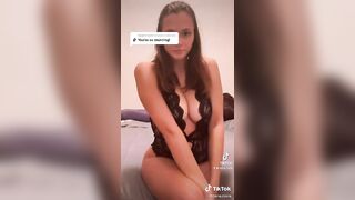 Sexy TikTok Girls: Former Miss Utah flirting with a girl on TikTok #4