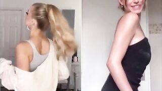 Sexy TikTok Girls: Loren (left) or Lea (right) ? #4