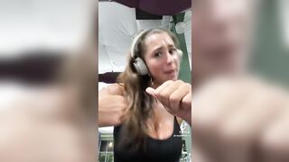 Sexy TikTok Girls: Getting a good sweat in #4