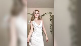 Sexy TikTok Girls: Loose dress #1