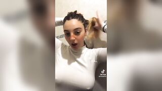 Sexy TikTok Girls: that piercing just fits her #4