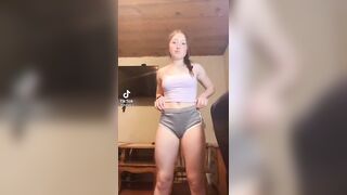 Sexy TikTok Girls: shorts pulled as high as they can go #2