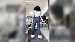 Sexy TikTok Girls: damn even in jeans ❤️‍♥️♥️ #2