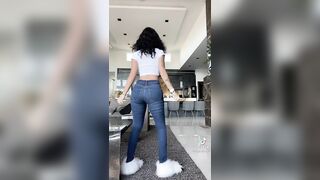 Sexy TikTok Girls: damn even in jeans ❤️‍♥️♥️ #3