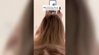 Sexy TikTok Girls: A girl that loves her mirror #2