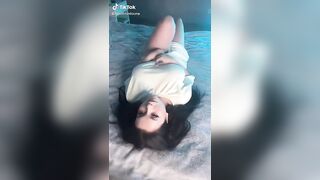 Sexy TikTok Girls: The way they bounce when she falls #2