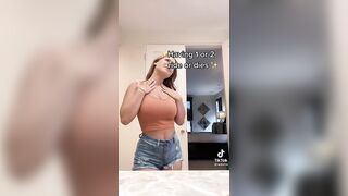 Sexy TikTok Girls: Vest struggling to contain that rack.... #4