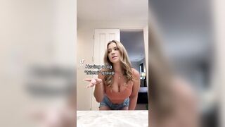 Sexy TikTok Girls: Vest struggling to contain that rack.... #2