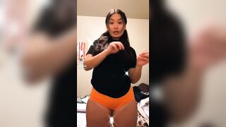 Sexy TikTok Girls: Gentlemen, I present! A naturally thick/thicc Asian tikthot! #2