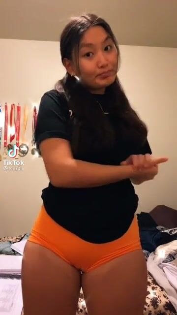 Gentlemen, I present! A naturally thick/thicc Asian tikthot!