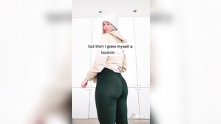 Sexy TikTok Girls: Girls, take not. Thats real ass! #3