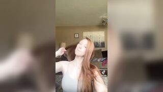 Sexy TikTok Girls: Cute and fit redhead ♥️♥️♥️♥️‍♥️♥️ #3