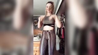 Sexy TikTok Girls: Forbidden pants big bank #2