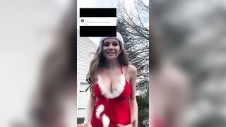 Sexy TikTok Girls: Car video Christmas edition #2