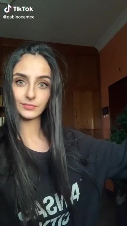 black shirt into purple dress