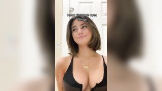 Sexy TikTok Girls: Head first, then eye stare #2