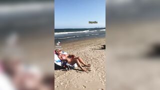 TikTok See Through: beach life #2