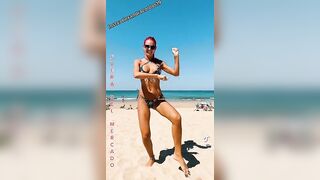 Sexy TikTok Girls: Beach? Yes, please ♥️♥️♥️♥️♥️♥️ #4