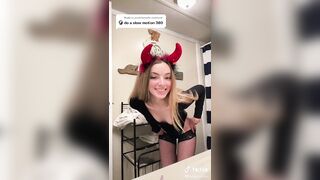 Sexy TikTok Girls: Devil girl #4