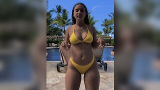 Sexy TikTok Girls: Pool dance #2