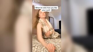 Sexy TikTok Girls: ♥️♥️ hang in there tight #1